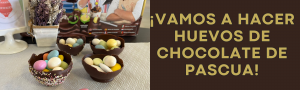 Cómo hacer originales huevos de chocolate para Pascua